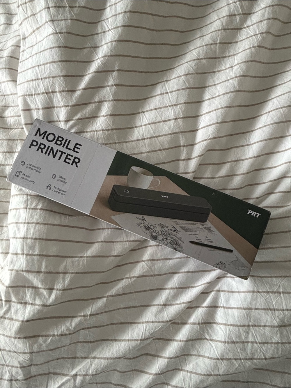 THERMAL mobile printer (black)